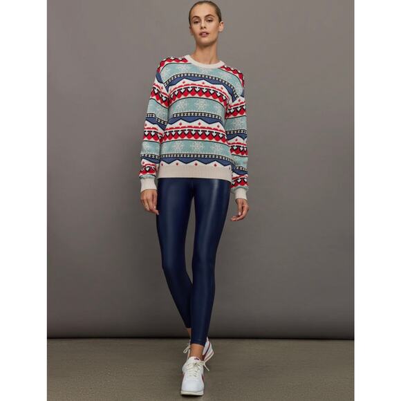 Anthropologie The Upside Vail Boo Knit Crewneck Sweater Size M - Picture 10 of 10